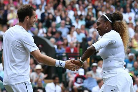Murray/Williams besiegen French-Open-Sieger Mies im Mixed Murray/Williams besiegen French-Open-Sieger Mies im Mixed