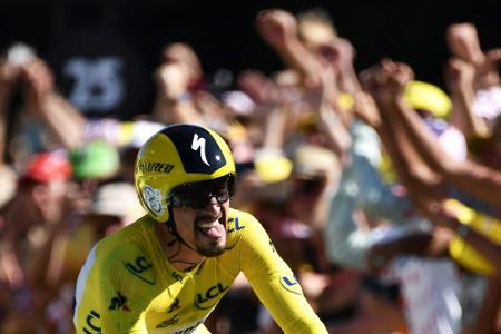 Spitzenreiter Alaphilippe gewinnt Einzelzeitfahren der Tour de France
