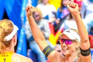 Beach-WM: Borger/Sude als erstes deutsches Team im Achtelfinale