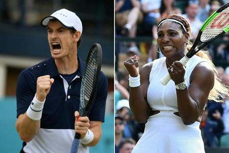 Wimbledon: Murray und Williams im Mixed von French-Open-Held Mies gefordert Wimbledon: Murray und Williams im Mixed von French-Open-Held Mies gefordert