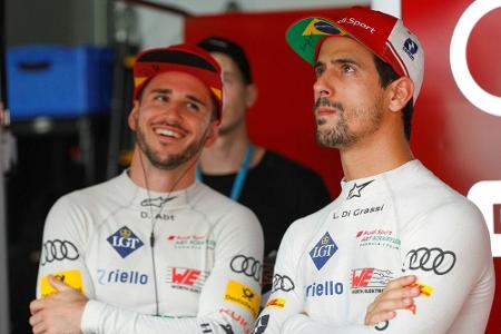 Formel E: Audi weiter mit Abt und di Grassi