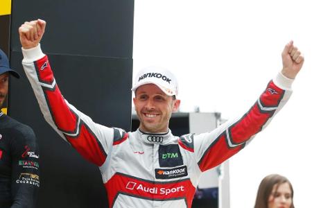 DTM auf dem Norisring: Audi-Pilot Rast auf der Pole