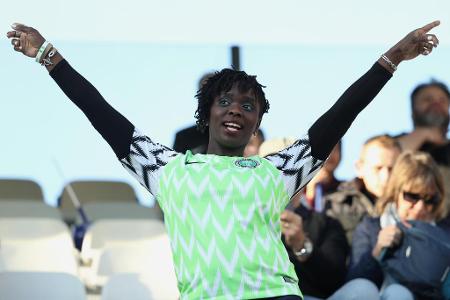 Kennt das Trikot noch jemand? Genau, das trugen auch die nigerianischen Männer bei der WM 2018.