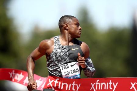 Coleman läuft Weltjahresbestzeit über 100 m Coleman läuft Weltjahresbestzeit über 100 m