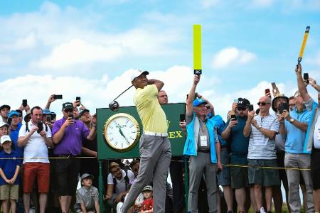 British Open: Amateur Schmid nicht im erhofften Traum-Flight British Open: Amateur Schmid nicht im erhofften Traum-Flight