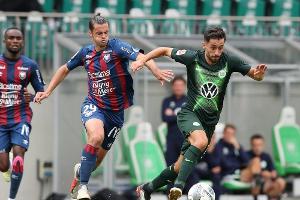 Wolfsburg gewinnt gegen Caen