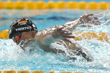 Schwimm-WM: Hentke als Fünfte ins Finale über 200 m Schmetterling