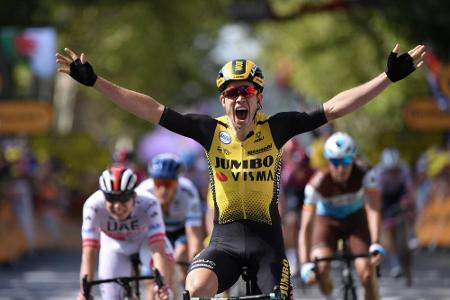 Tour de France: Van Aert gewinnt zehnte Etappe Tour de France: Van Aert gewinnt zehnte Etappe