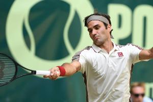 Federer im Halle-Finale gegen Zverev-Bezwinger Goffin