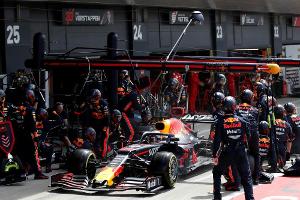 Red Bull verbessert eigenen Formel-1-Rekord für Reifenwechsel