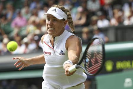 Sieg gegen Maria: Kerber nimmt erste Hürde in Wimbledon Sieg gegen Maria: Kerber nimmt erste Hürde in Wimbledon