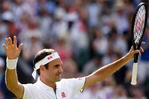 Wimbledon: Federer trotz Fehlstart in Runde zwei