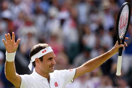 Wimbledon: Federer trotz Fehlstart weiter - Nadal gegen Kyrgios Wimbledon: Federer trotz Fehlstart weiter - Nadal gegen Kyrgios