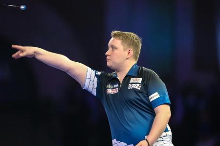 Darts: Schindler schlägt van Gerwen, Hopp scheitert an Cross