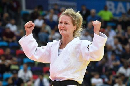 Judo-WM: Ex-Europameisterin Trajdos gewinnt Bronze Judo-WM: Ex-Europameisterin Trajdos gewinnt Bronze