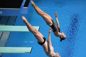Schwimm-WM: Wasserspringer Punzel/Massenberg gewinnen Bronze