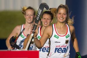 Hockey-EM: Frauen auf Halbfinal-Kurs