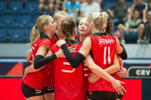 Volleyball-EM: Frauen feiern Auftakt nach Maß