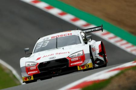 DTM: Rast siegt in Brands Hatch vor Müller - Wittmann nur Zehnter