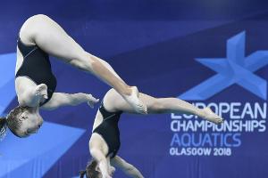 Wasserspringen: Punzel/Hentschel gewinnen EM-Silber vom 3-Meter-Brett