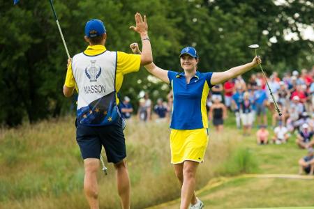 Masson zum vierten Mal im europäischen Solheim-Cup-Team Masson zum vierten Mal im europäischen Solheim-Cup-Team