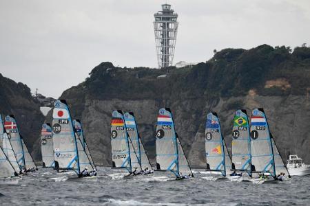 Testevent im olympischen Revier: Deutsche Segler ohne Medaille