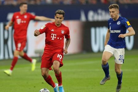 Coutinho nach Bundesliga-Debüt von Lewandowski beeindruckt Coutinho nach Bundesliga-Debüt von Lewandowski beeindruckt