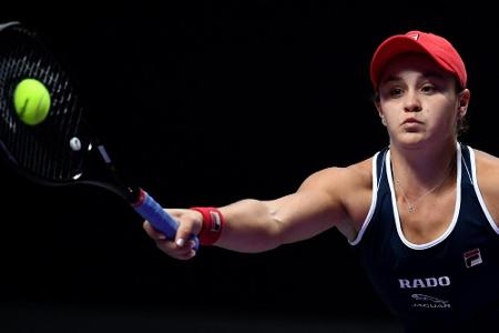 French-Open-Siegerin Barty und Bencic im Halbfinale von Shenzhen