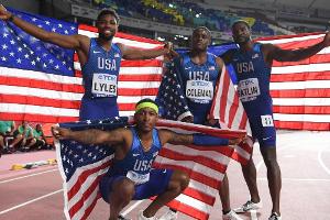 US-Sprinter erstmals seit 2007 Staffel-Weltmeister