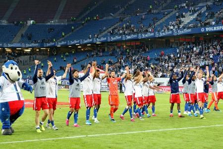 2. Liga: HSV springt an die Spitze - Korb und Teuchert lassen Slomka durchatmen 2. Liga: HSV springt an die Spitze - Korb und Teuchert lassen Slomka durchatmen