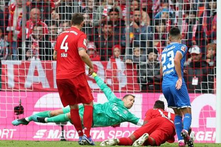 Pleite nach Sternstunde: FC Bayern unterliegt Hoffenheim Pleite nach Sternstunde: FC Bayern unterliegt Hoffenheim