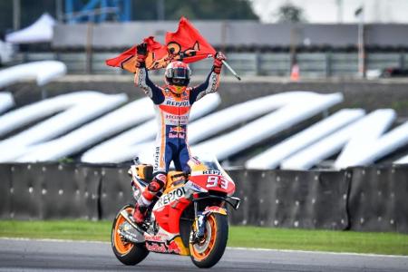 Spanier Marquez zum sechsten Mal MotoGP-Weltmeister