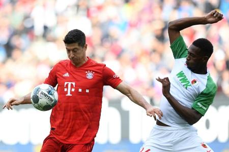 Bayern nur Remis in Augsburg, BVB gewinnt das Borussia-Duell
