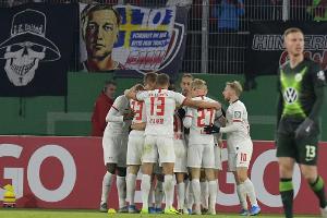 Leipzig schießt sich Liga-Frust von der Seele - Erste Pleite für Wolfsburg