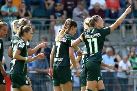 Champions League der Frauen: Wolfsburg und München im Viertelfinale