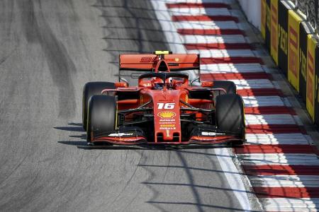 Leclercs historische Pole - und Zweifel vor dem Rennstart Leclercs historische Pole - und Zweifel vor dem Rennstart