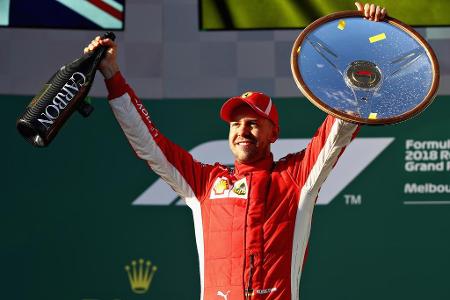 Platz 2: Sebastian Vettel (Ferrari): 35 Mio. Euro, Vertrag bis 2020
