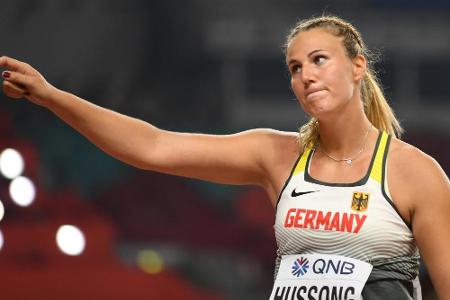 Hussong verpasst Speer-Medaille und wird Vierte Hussong verpasst Speer-Medaille und wird Vierte