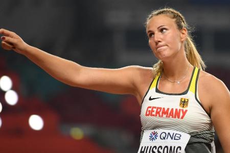 Hussong verpasst Speer-Medaille und wird Vierte