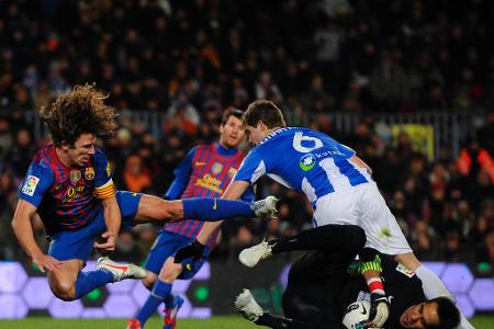 Beste Haltungsnoten wären Carles Puyol in anderen Sportarten garantiert.