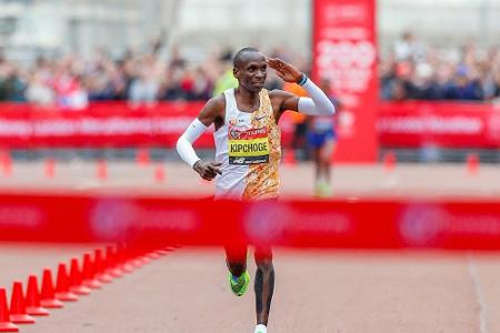 Marathon: Am Samstag greift Kipchoge die Zwei-Stunden-Schallmauer an