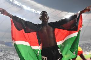 3000 m Hindernis: Kipruto gewinnt im Foto-Finish - Kenias Siegesserie hält an