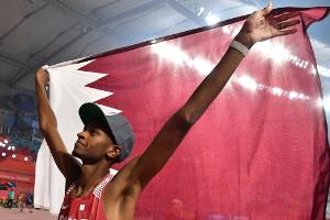 Katar jubelt: Barshim holt erstes Gold für den WM-Gastgeber