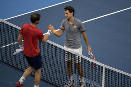 Murray scheitert auf Comeback-Tour an Thiem Murray scheitert auf Comeback-Tour an Thiem