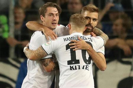 HSV gewinnt furioses Topspiel - Hannover 3:3 in Karlsruhe HSV gewinnt furioses Topspiel - Hannover 3:3 in Karlsruhe