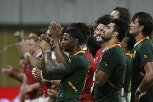 Rugby-WM: Südafrika stürmt ins Viertelfinale