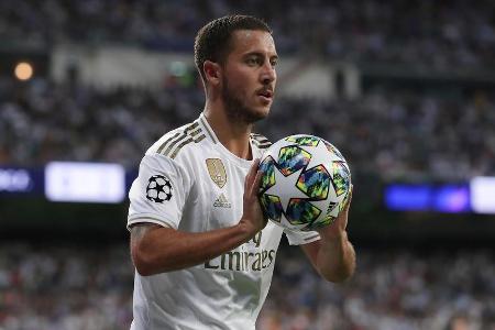 Platz 13: Eden Hazard (Real Madrid)