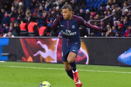 Platz 6: Kylian Mbappé (Paris Saint-Germain) - 89 Punkte