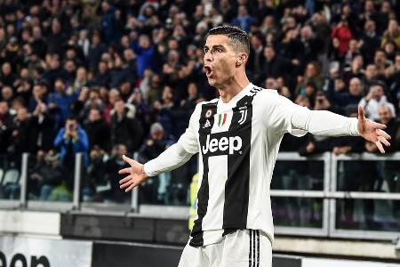 Platz 3: Cristiano Ronaldo (Juventus Turin) - 476 Punkte