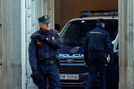 Vier Festnahmen nach Einbrüchen bei Madrider Fußballstars